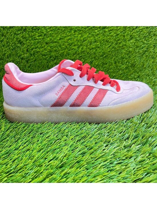 adidas Shoes - Adidas Sambae Womens Size 7.5 Clear Pink Athletic Skateboard Shoes Sneakers
